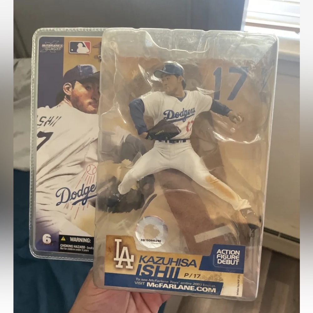 MCFARLANE KAZUHISA ISHII Los Angeles Dodgers MLB Series 6 (2003) NEW